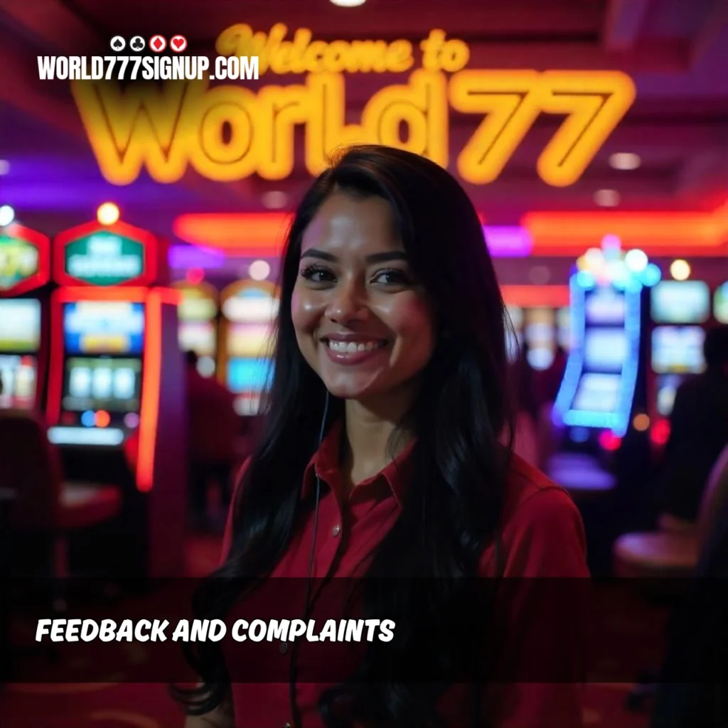 Feedback and Complaints