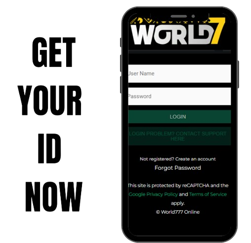 Get Your world777 betting ID now