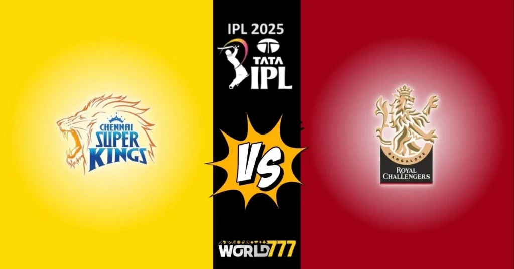 Chennai Super Kings vs Royal Challengers Bengaluru