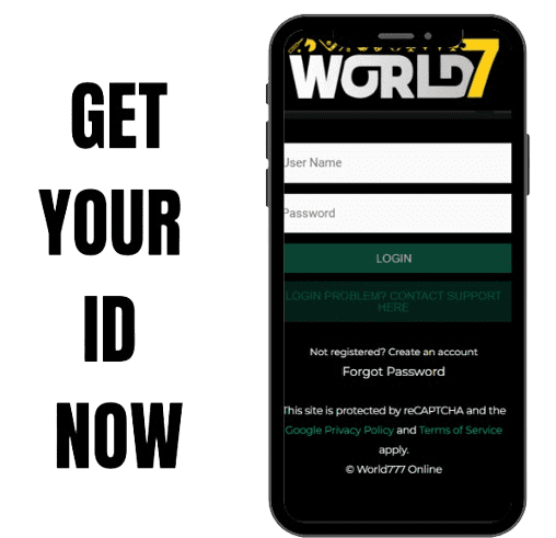 Get Your world777 betting ID now